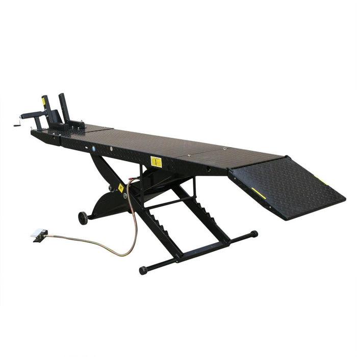 Atlas Automotive Equipment Atlas Equipment - Cyclelift Air Operated 1,000 lb. Capacity Motorcycle Lift