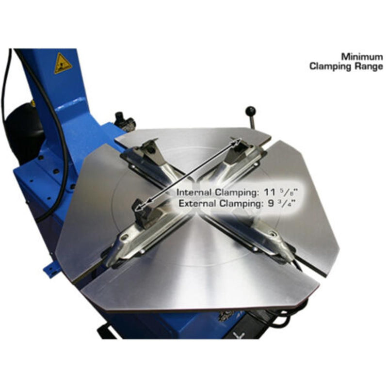 Atlas Automotive Equipment TC229 Rim-Clamp Tire Changer with Beadblaster