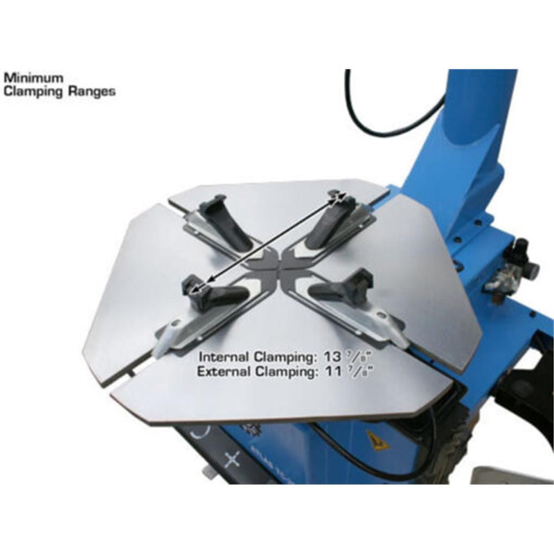 Atlas Automotive Equipment TC289 Extra Large Rim-Clamp Tire Changer with Beadblaster