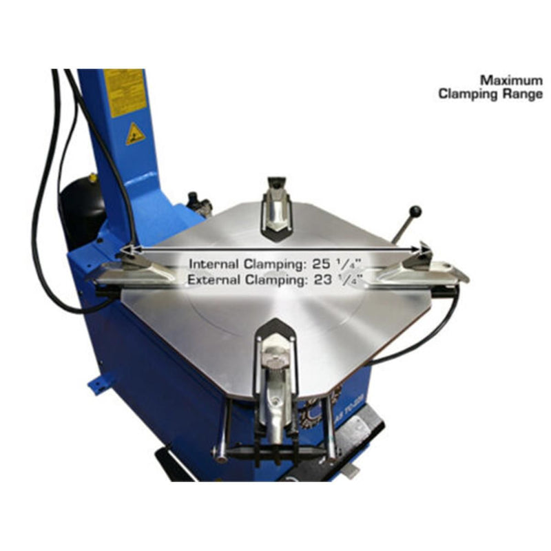 Atlas Automotive Equipment TC229 Rim-Clamp Tire Changer with Beadblaster