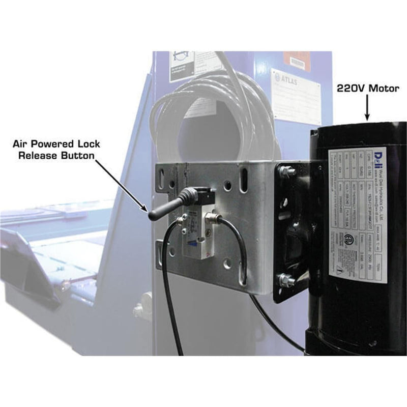 Atlas Platinum PVL14OF-EXT ALI Certified Open-Front Alignment Lift — 14,000 lb. Capacity