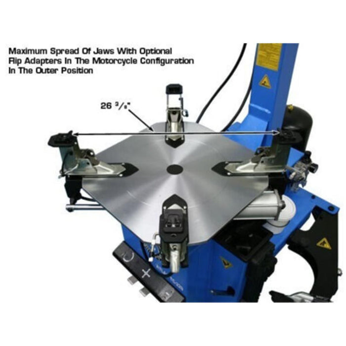 Atlas Automotive Equipment TC229 Rim-Clamp Tire Changer with Beadblaster