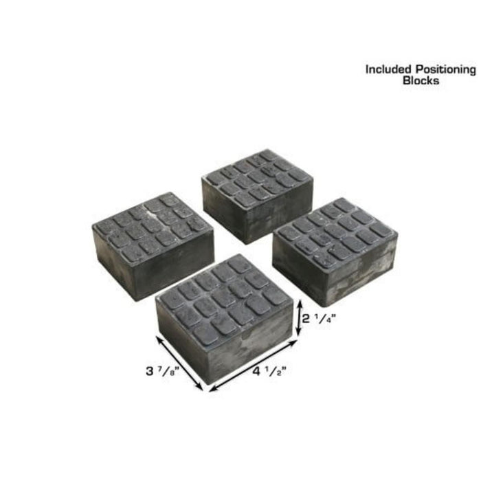 Atlas Automotive Equipment 7K Kwik-Bay Portable Mid-Rise Scissor Lift — 7,000 lb. Capacity