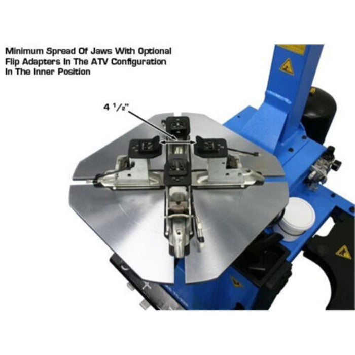 Atlas Automotive Equipment TC229 Rim-Clamp Tire Changer with Beadblaster
