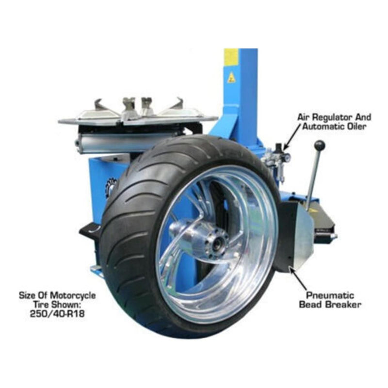 Atlas Automotive Equipment TC229 Rim-Clamp Tire Changer with Beadblaster