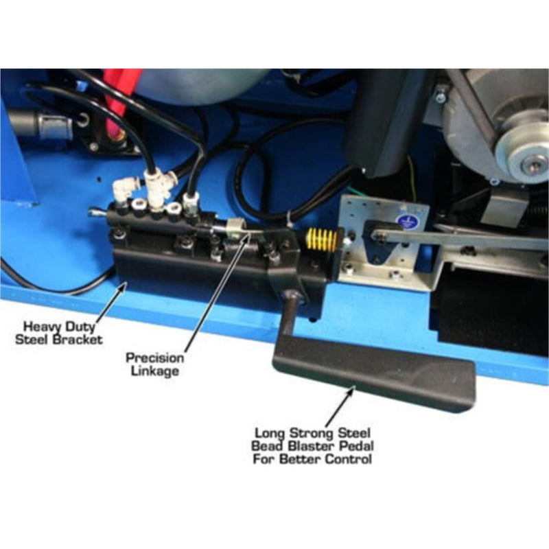 Atlas Automotive Equipment TC289 Extra Large Rim-Clamp Tire Changer with Beadblaster