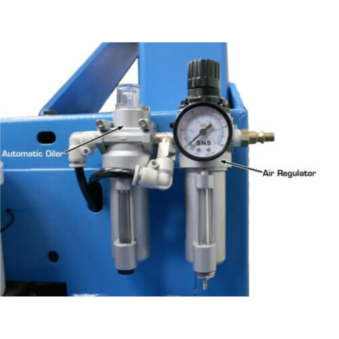 Atlas Automotive Equipment TC229 Rim-Clamp Tire Changer with Beadblaster