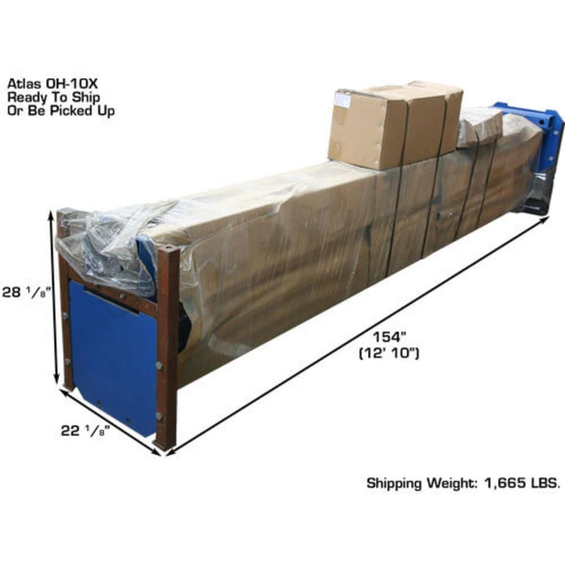 Atlas Automotive Equipment OHX10000X Extra Tall 2-Post Lift — 10,000 lb. Capacity