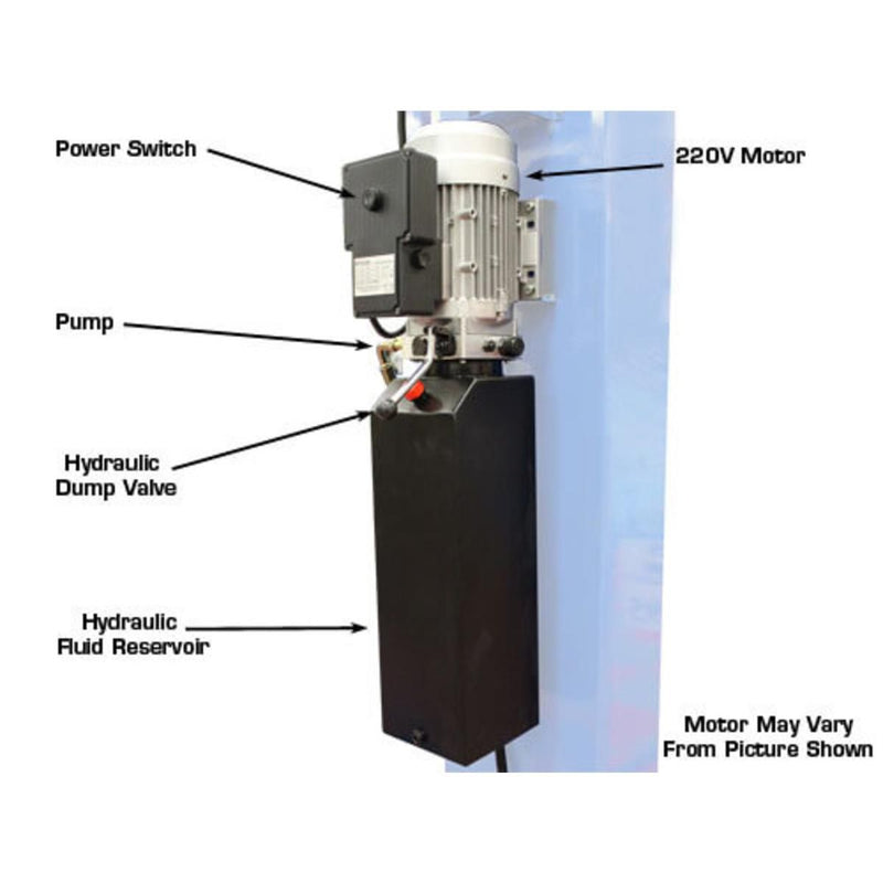 Atlas Automotive Equipment 412 Heavy Duty 12,000 lb. 4-Post Lift