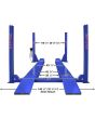 Atlas Platinum PVL14OF-EXT ALI Certified Open-Front Alignment Lift — 14,000 lb. Capacity