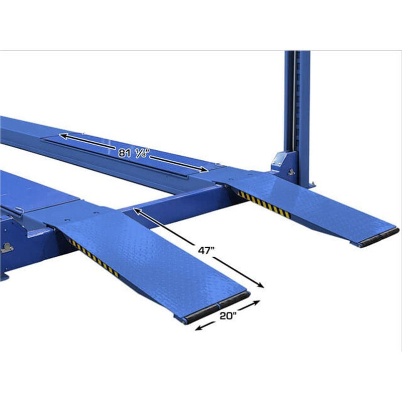 Atlas Platinum PVL14OF-EXT ALI Certified Open-Front Alignment Lift — 14,000 lb. Capacity